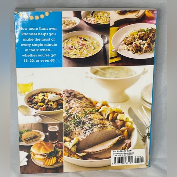 Rachael Ray: Just in Time!: All-New 30-Minutes Meals paperback cookbook - Picture 2 of 2